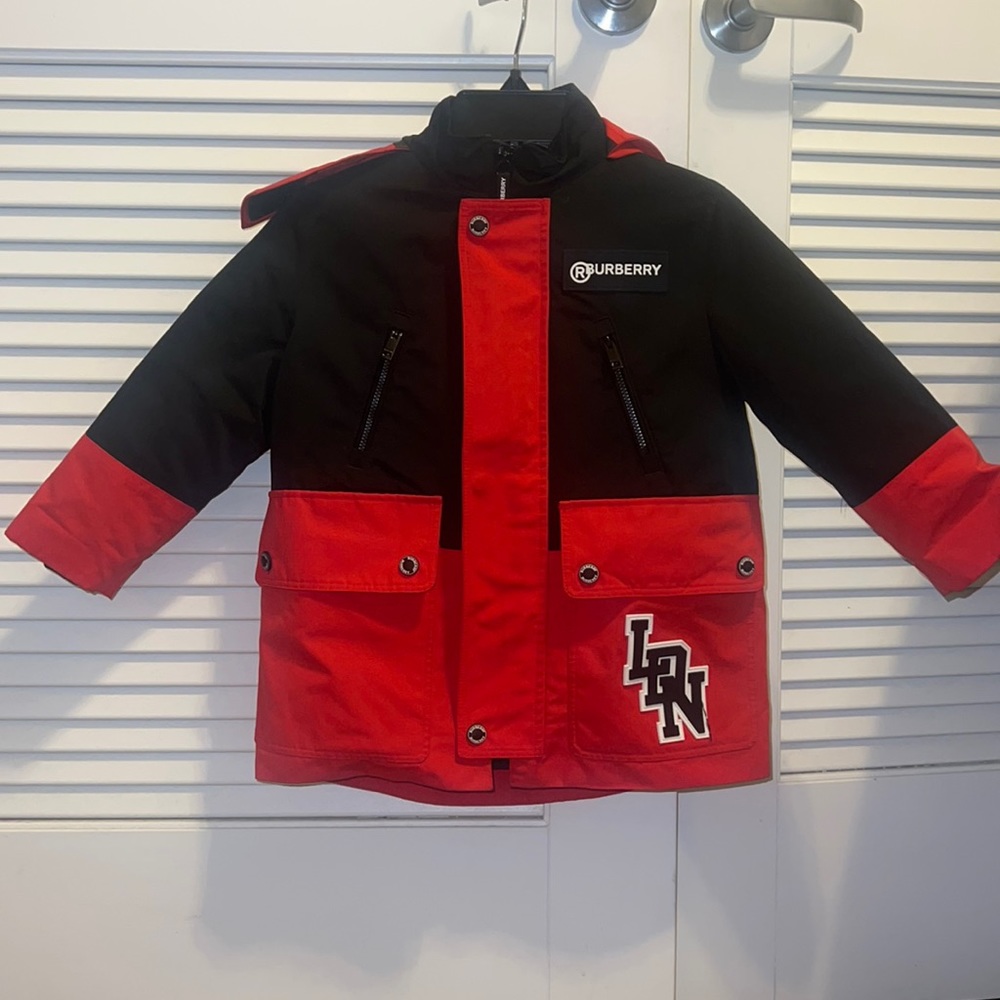 Burberry toddler jacket size 4T